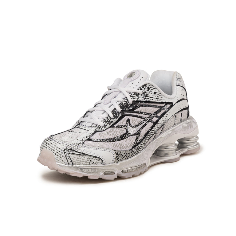Nike Shox Ride 2 - 44.5 / White / Metallic Platinum / Black / Flat Gold - 4
