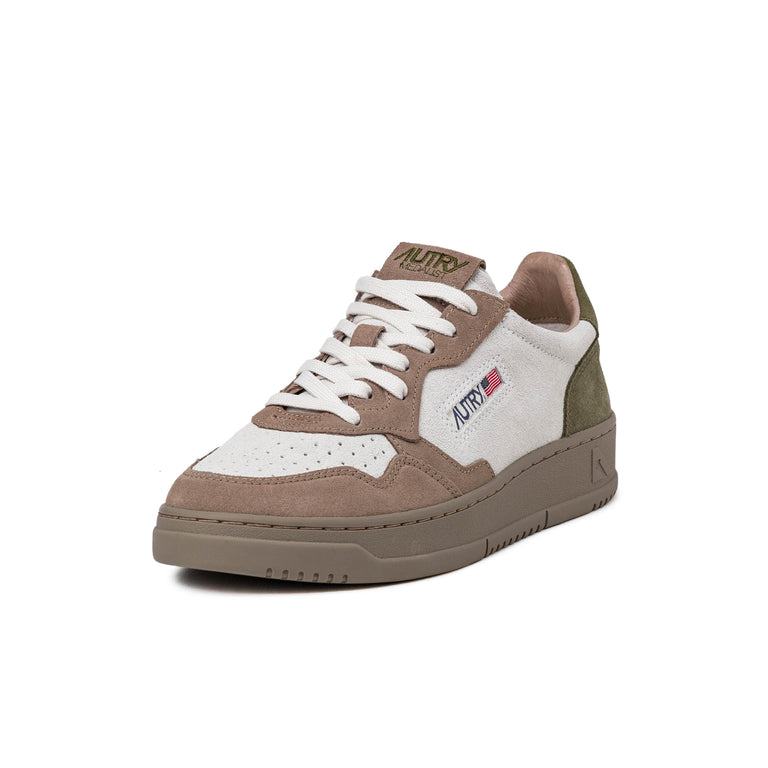 Autry Medalist *Suede* - 40 / Giungla / White / Antilop - 2