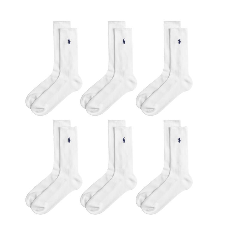 Polo Ralph Lauren	Crew Socks 6 Pack
