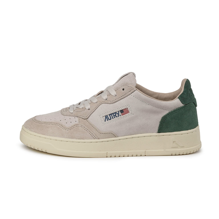 Autry Medalist *Suede* - 40 / Sand / Green - 1