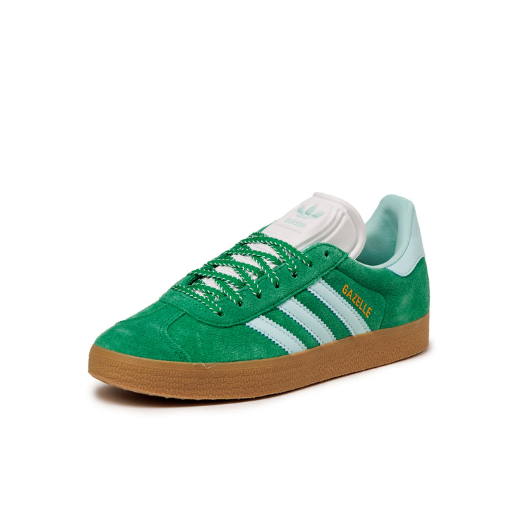 Adidas Gazelle W - 38 / Green / Semi Flash Aqua / Gold Metallic - 2