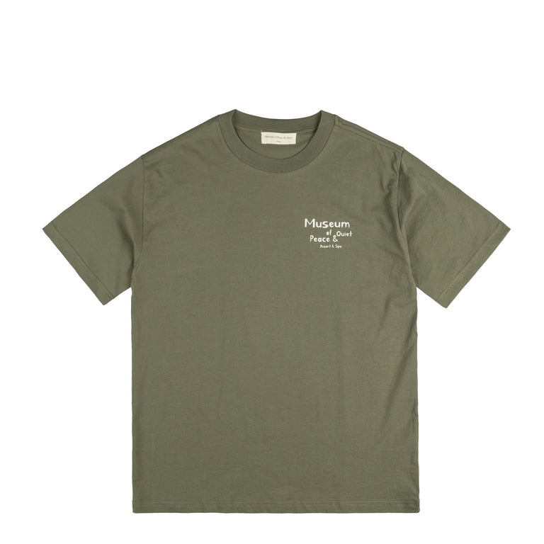 Museum of Peace & Quiet Mopq Resort T-Shirt - S / Olive - 2