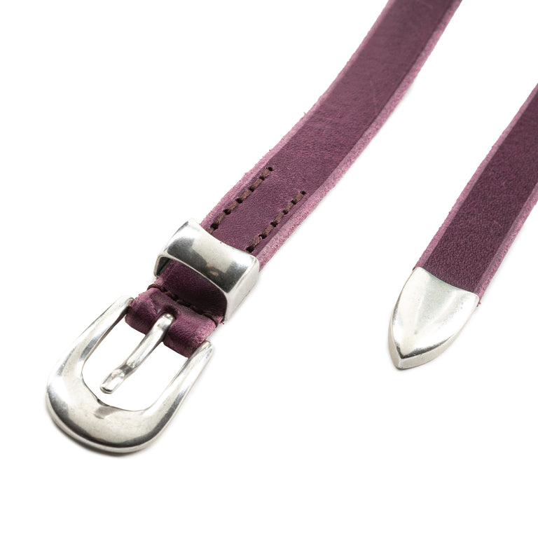 Our Legacy Belt 2 CM - 70 / Shadow Berry Leather - 2