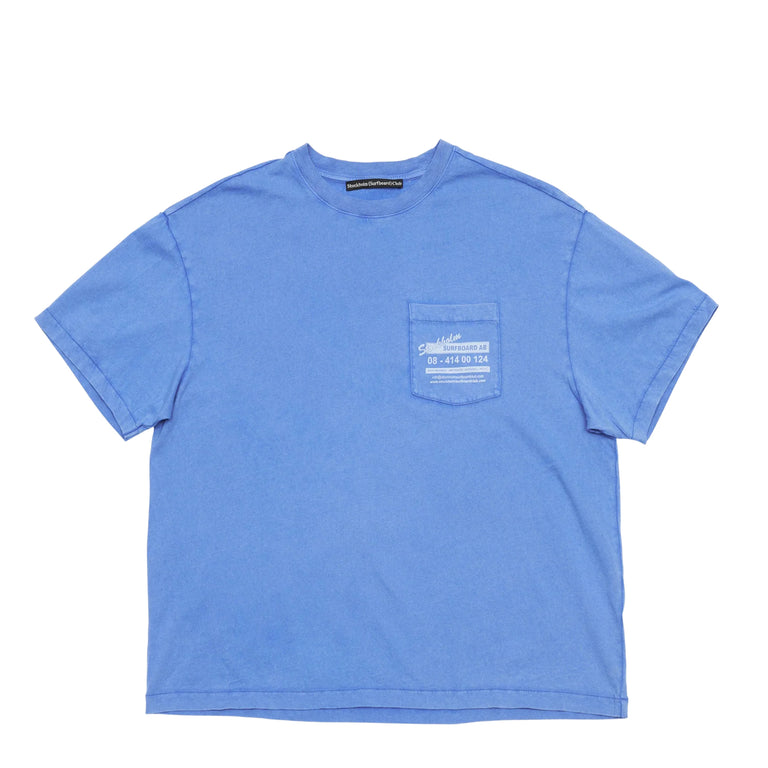 Stockholm Surfboard Club Printed Pocket T-Shirt - XL / Ocean - 2