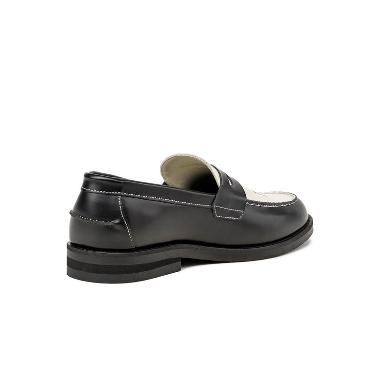Duke + Dexter Wilde Penny Loafer *NY* - 41 / Black / White - 5