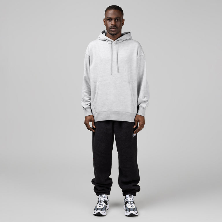 Nike Wool Classic Hoodie - S / Matte Silver / Heather Grey - 2