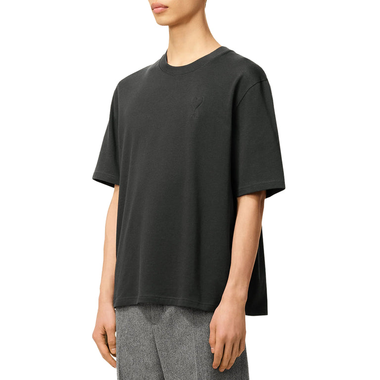 AMI Paris Big Ami De Coeur T-Shirt - XXL / Anthracite - 2