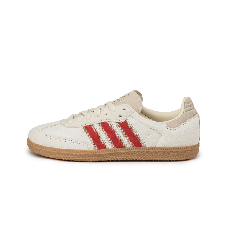 Adidas Samba OG W - 46 / Wonder Beige / Cream White / Better Scarlet
