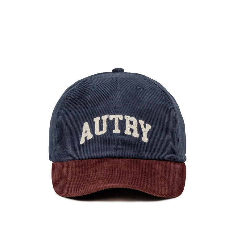 Autry Two-Tone Baseball Cap with Embroidered Logo - 1
