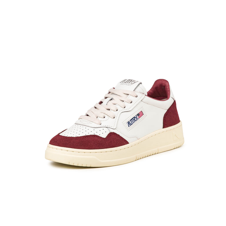 Autry Medalist W *Soft Leather / Suede* - 36 / White / Borgogna - 2