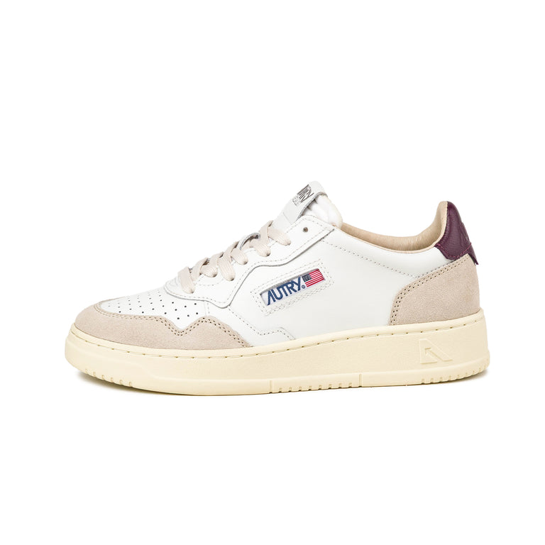 Autry Medalist W *Leather / Suede* - 36 / White / Fig - 1