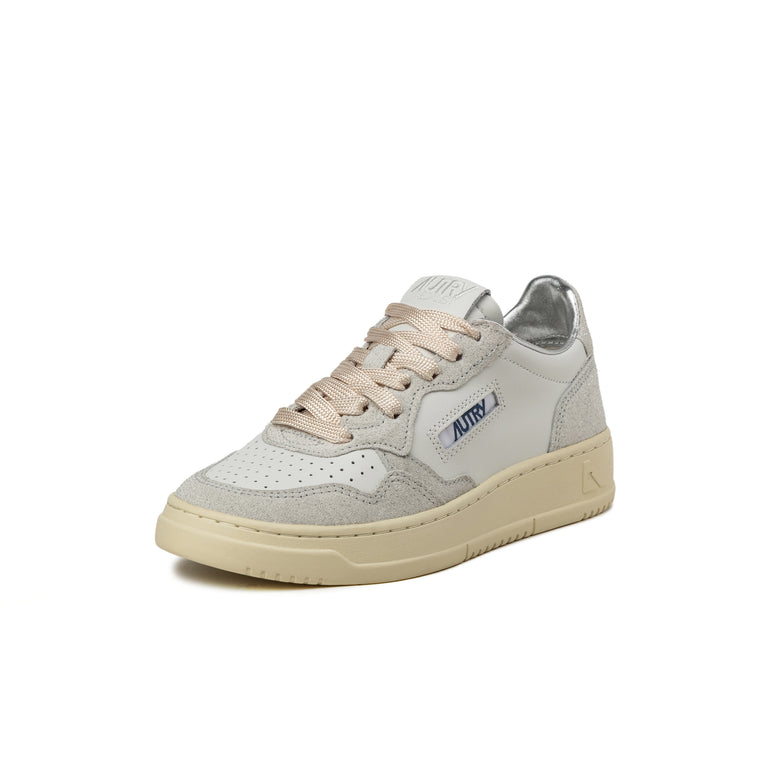 Autry Medalist W *Glitter Leather* - 37 / White / White - 2