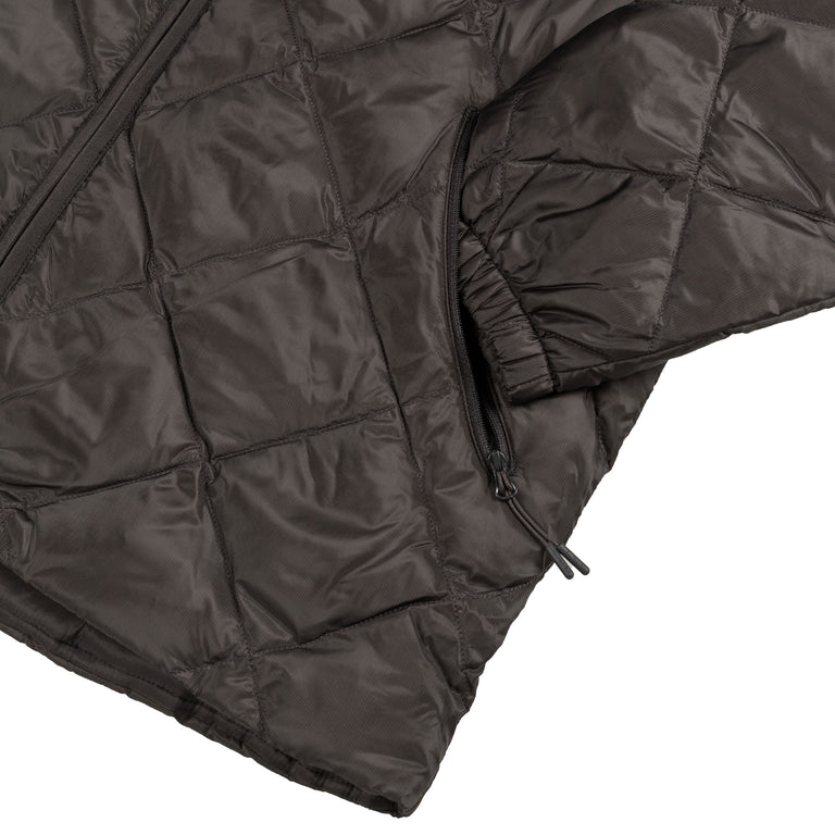 Hiking Patrol Base LT Down Zip Jacket - L / Charcoal Black - 3