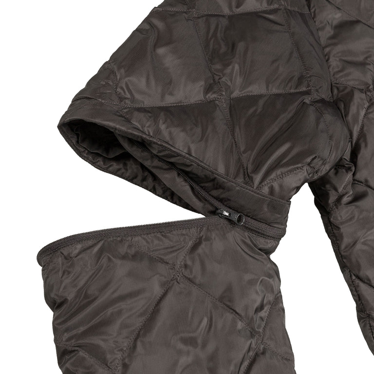 Hiking Patrol Base LT Down Zip Jacket - L / Charcoal Black - 4
