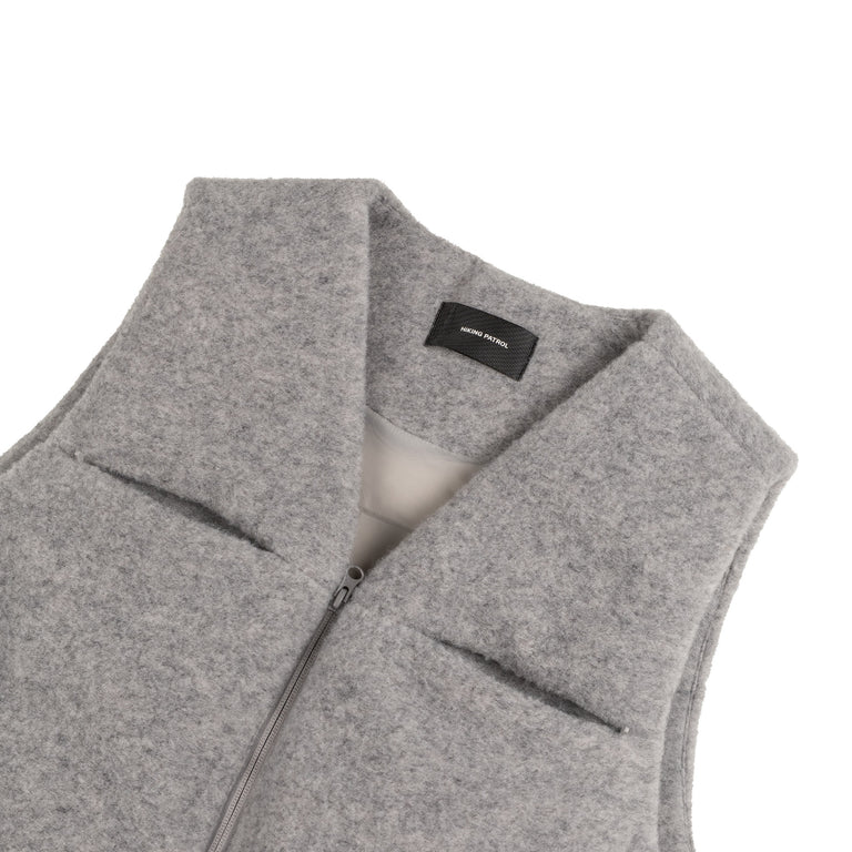 Hiking Patrol Element Texture Down Vest - L / Grey - 2