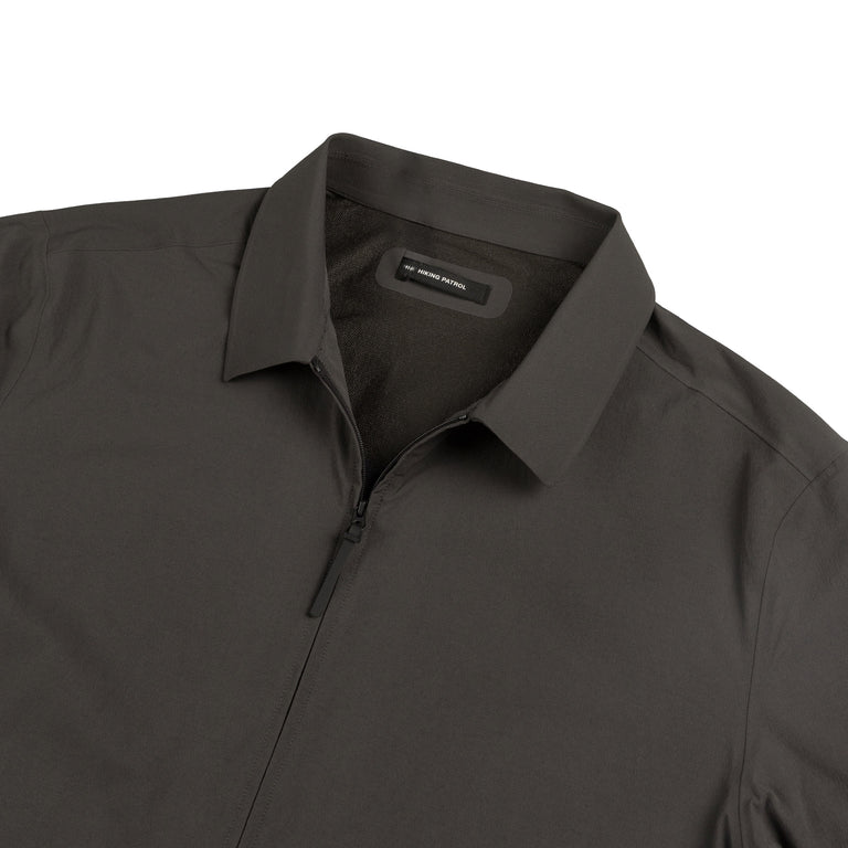 Hiking Patrol Edge Softshell Technical Shirt - L / Charcoal Black - 2