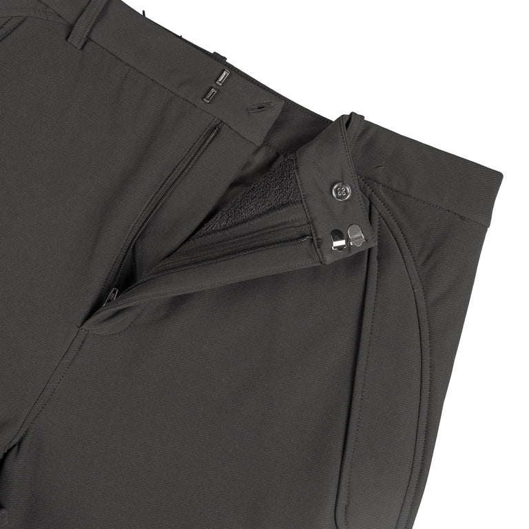 Hiking Patrol Path Inner Brushed Softshell Trouser - S / Charcoal Black - 3