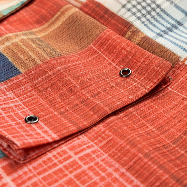 Metalwood Madras Patch Explorer Shirt - S / Multicolor - 4