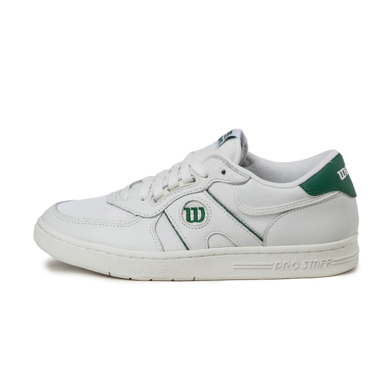 Wilson Pro Staff 87 - 43 1/3 / White / White / Evergreen
