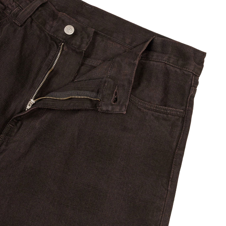 Carhartt WIP Everson Pant - 31 / Black / Palisander / Garment Dyed - 3