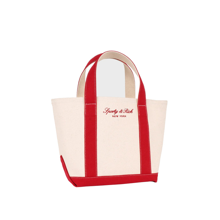 Sporty & Rich Signature NY Logo Mini Tote - 2