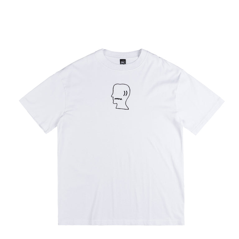 Brain Dead Logohead T-Shirt - XL / White - 1