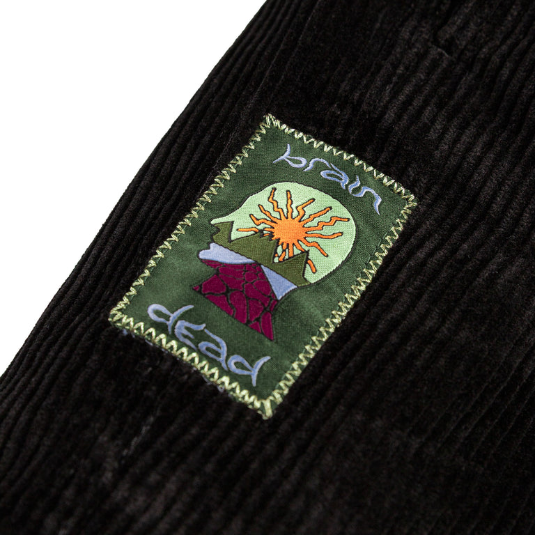 Brain Dead Cord Climber Pant - S / Black - 5