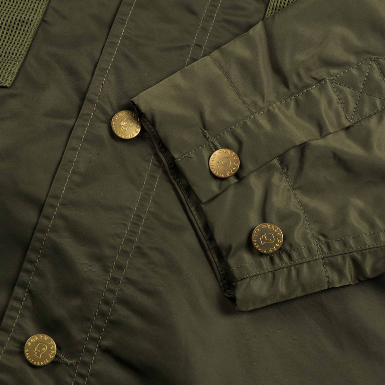 Brain Dead Cropped Chore Jacket - XL / Green - 3