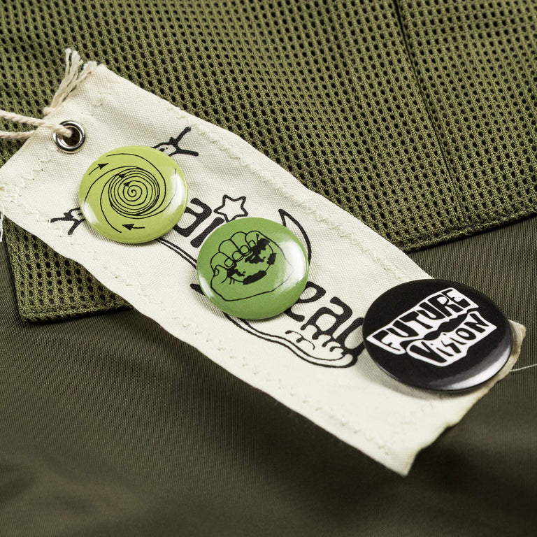 Brain Dead Cropped Chore Jacket - XL / Green - 5