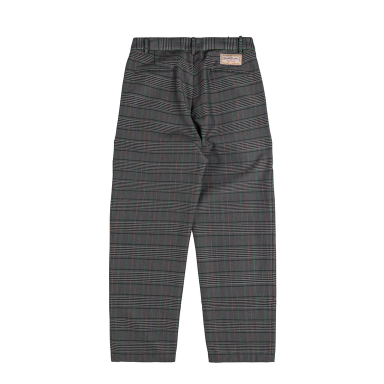 Brain Dead x Brooks Brothers Glen Check Pleated Trouser - 30 / Grey - 2