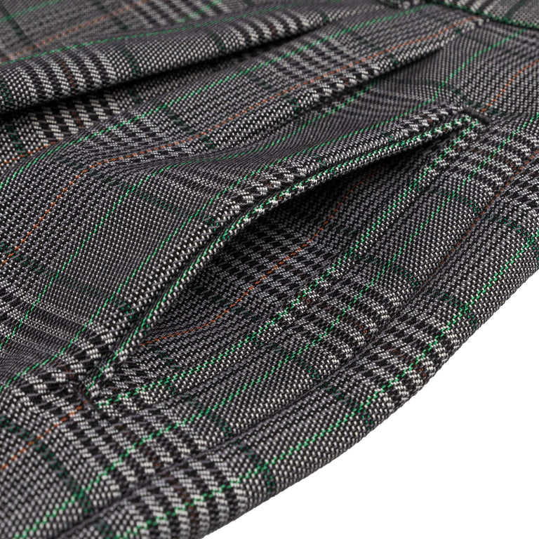 Brain Dead x Brooks Brothers Glen Check Pleated Trouser - 30 / Grey - 5