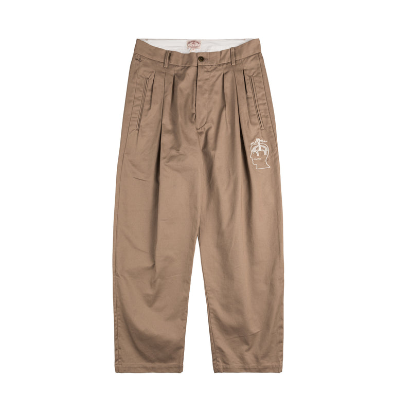 Brain Dead x Brooks Brothers Pleated Chino Trouser - 30 / Desert
