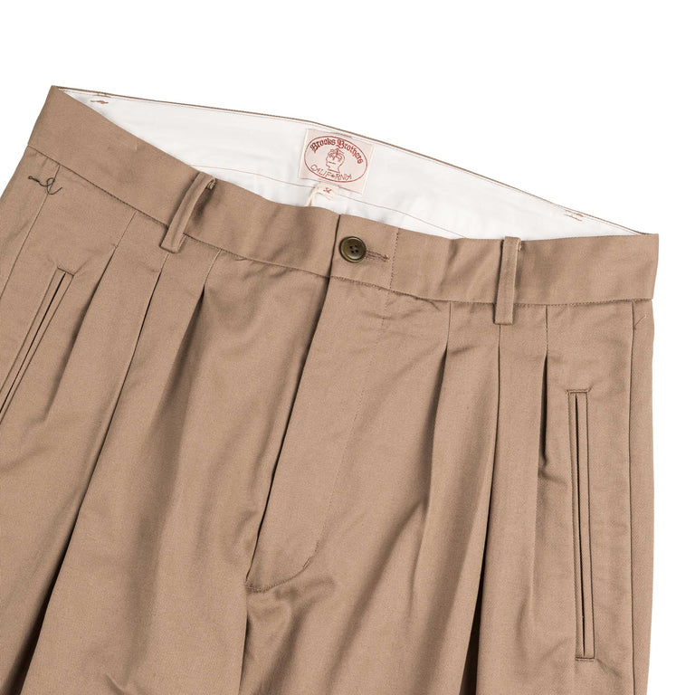 Brain Dead x Brooks Brothers Pleated Chino Trouser - 30 / Desert - 3