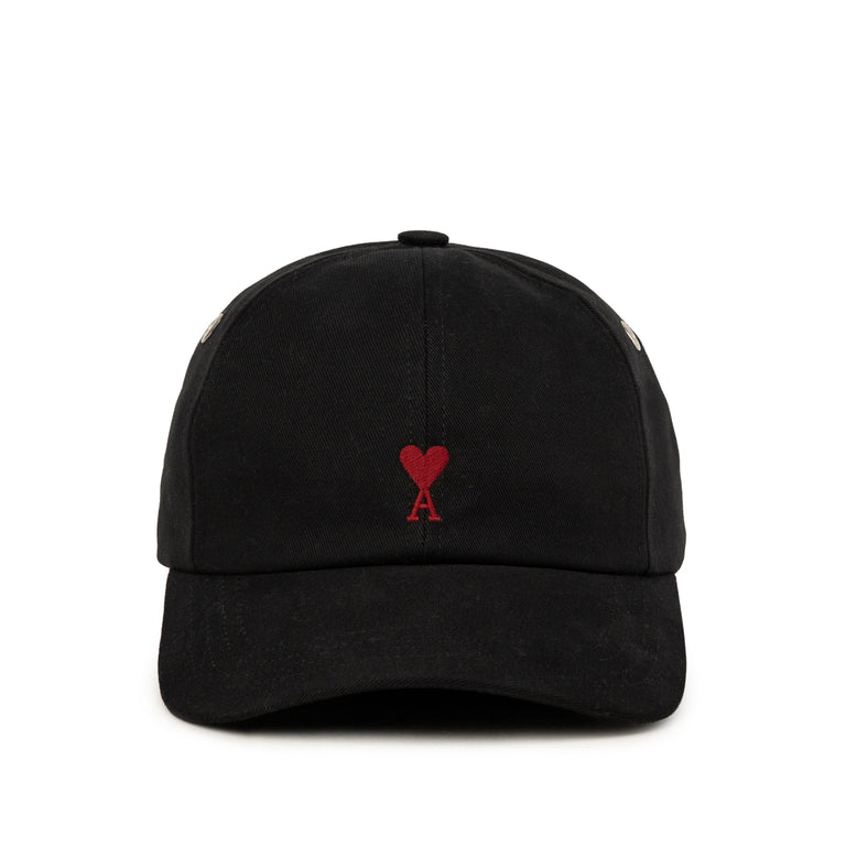 Ami Paris Ami De Coeur Embroidery Cap - 1