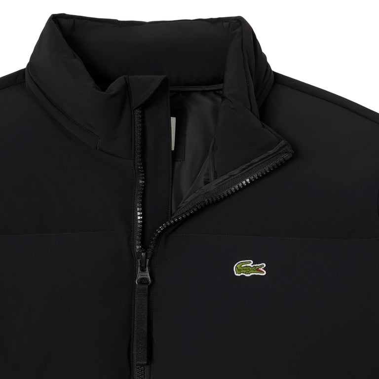 Lacoste Water-Repellent Hooded Down Jacket - 54 / Black - 3