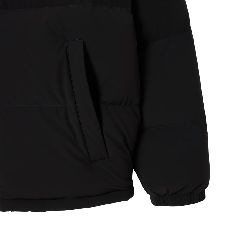 Lacoste Water-Repellent Hooded Down Jacket - 54 / Black - 4