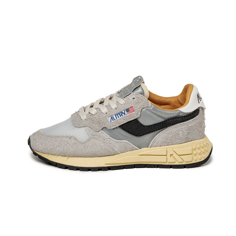 Autry Reelwind Low W *Reflective Leather* - 42 / Sand / Silver
