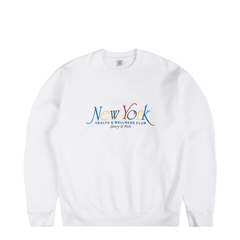 Sporty & Rich NY 94 Crewneck - XL / White - 1