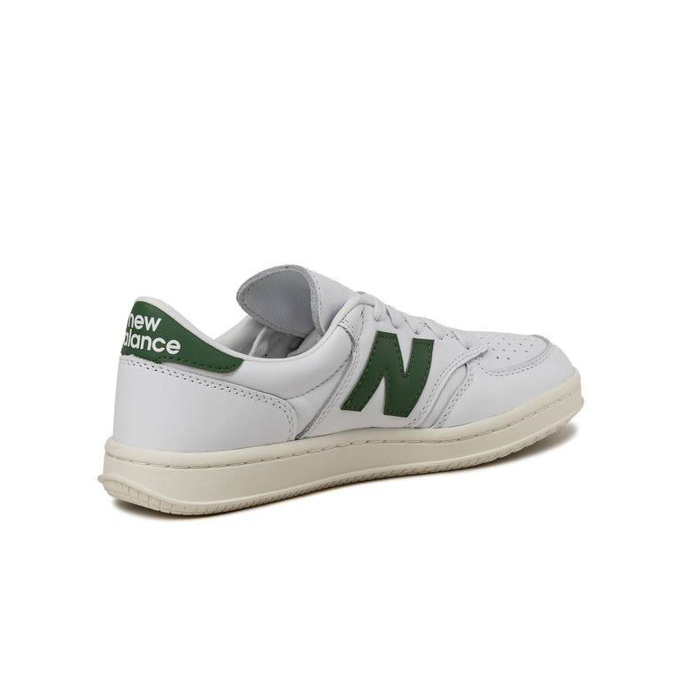 New Balance T500 - 45 / White / Dark Alpine Green - 3