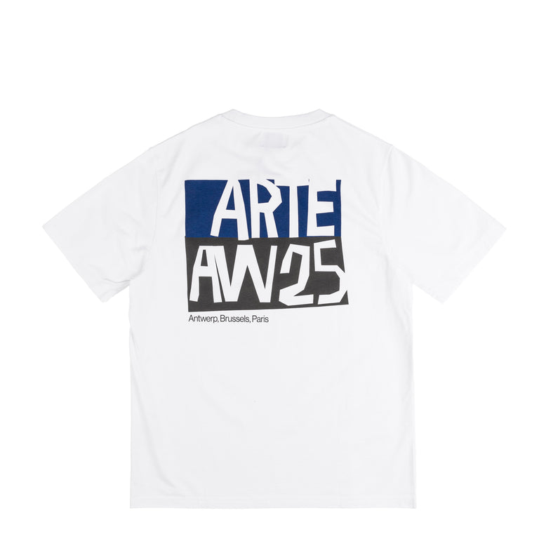 Arte Antwerp Cut Out Print T-Shirt - S / White - 1