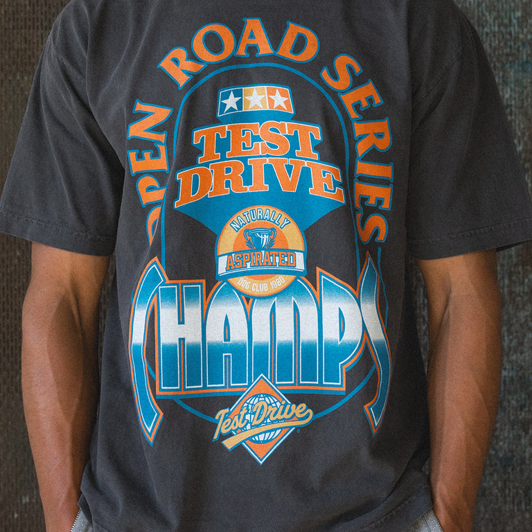 Test Drive Champs Tee onfeet