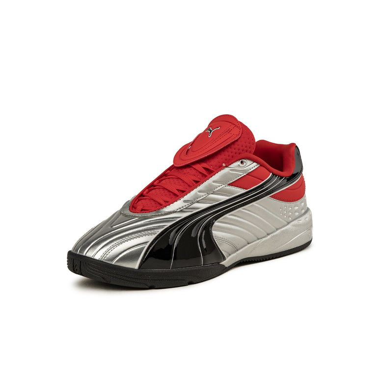 Puma V-S2 Goalgetter - 40 / Puma Silver / For All Time Red - 4