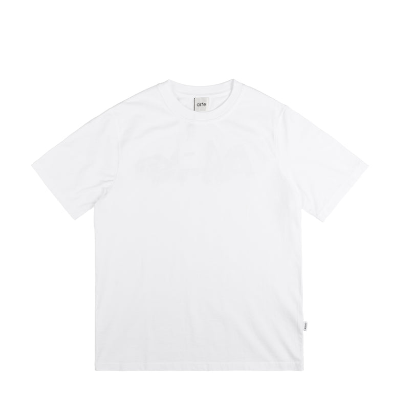 Arte Antwerp Cut Out Print T-Shirt - S / White - 2