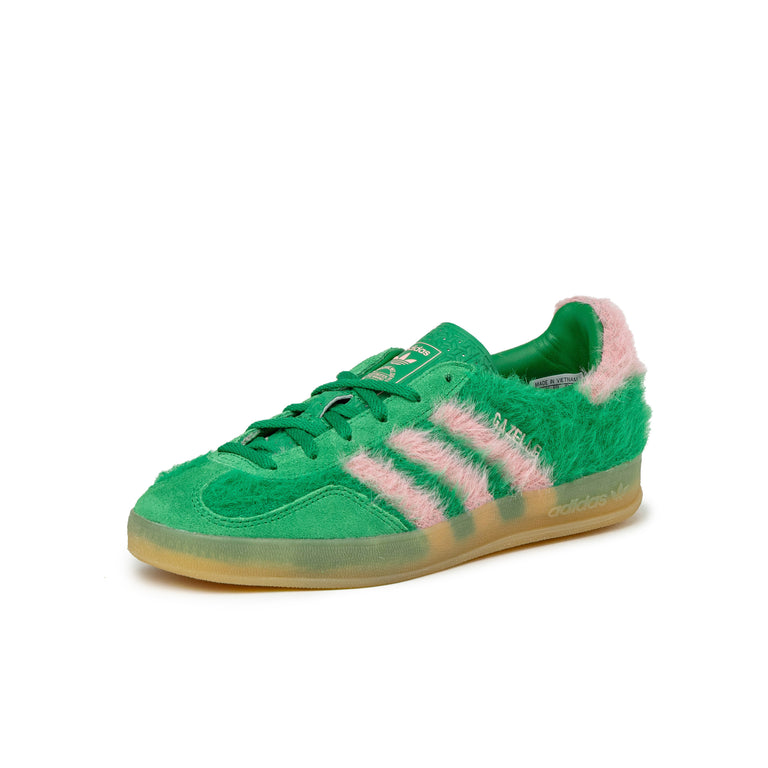 Adidas Gazelle Indoor W - 38 2/3 / Green / Glow Pink / Gum 3 - 2