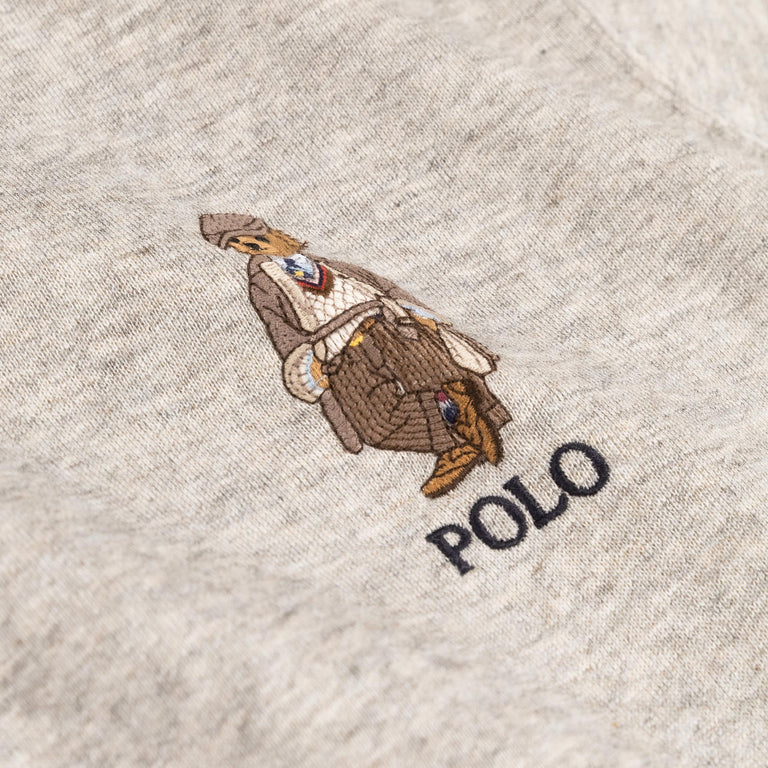 Polo Ralph Lauren Polo Bear Fleece Hoodie - XXL / Loft Heather - 4