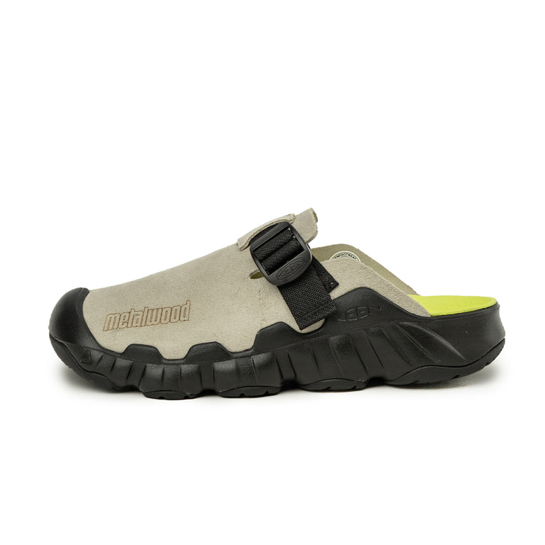 Keen x Metalwood Hyperport Clog - 44 / Plaza Taupe / Black
