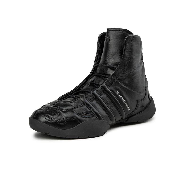 Adidas Y-3 Regu 2002 Hi - 42 2/3 / Black / Black / Black - 2