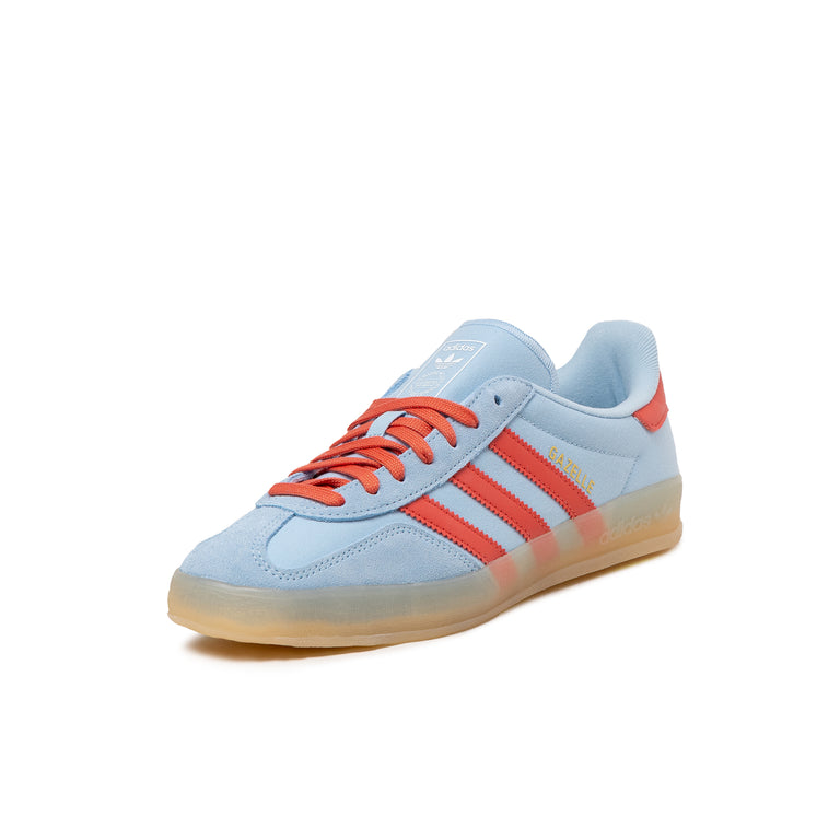 Adidas Gazelle Indoor - 36 2/3 / Clear Sky / Crew Red / Magic Beige - 2