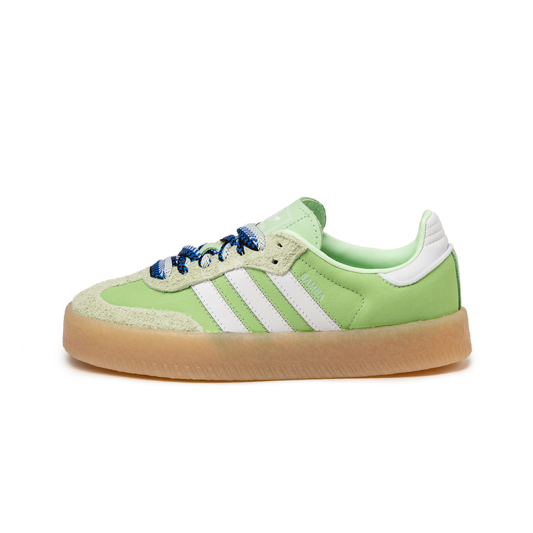 Adidas Sambae W - 39 1/3 / Semi Green Spark / Footwear White / Wonder Blue
