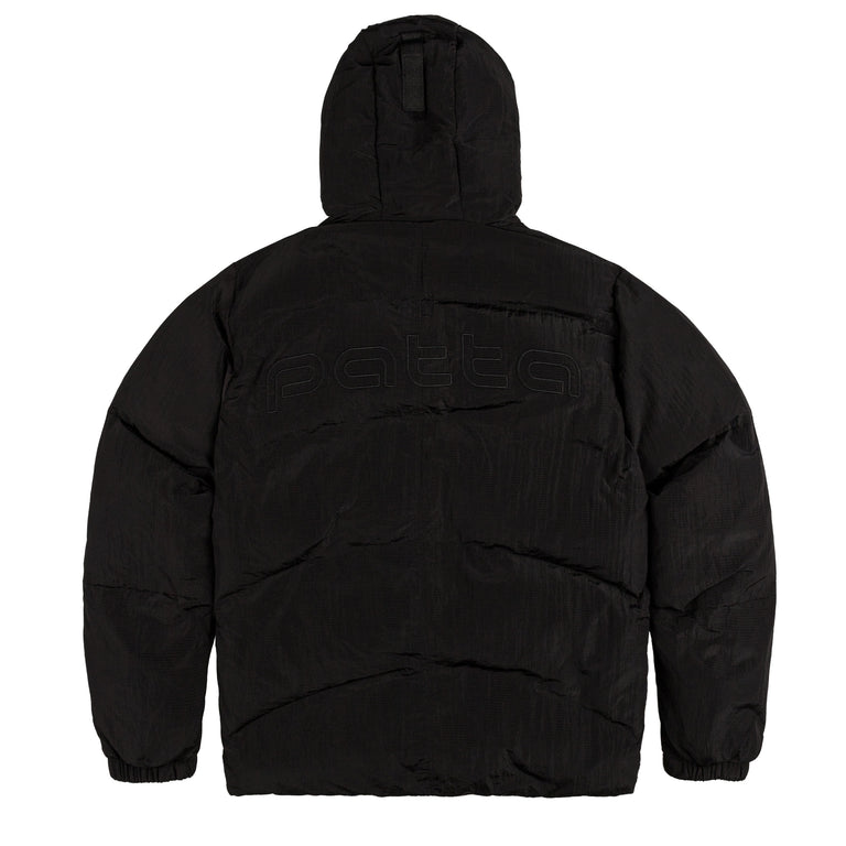 Patta Ripstop Puffer Jacket - XXL / Black - 1